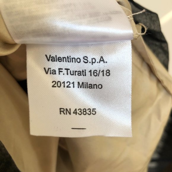 RED Valentino Silk Strapless Dress Black Sz 40, US 2 - Picture 10 of 16